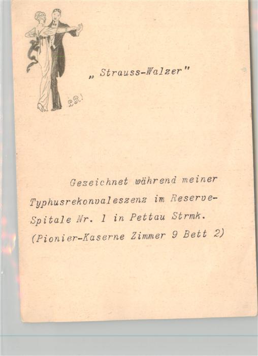 Tanz Taenzer Strauss-Walzer