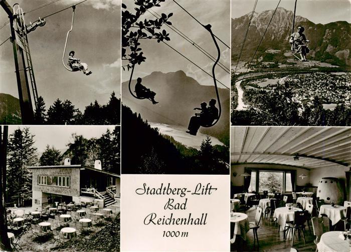Sessellift Chairlift Telesiege Stadtberg lift Bad Reichenhall