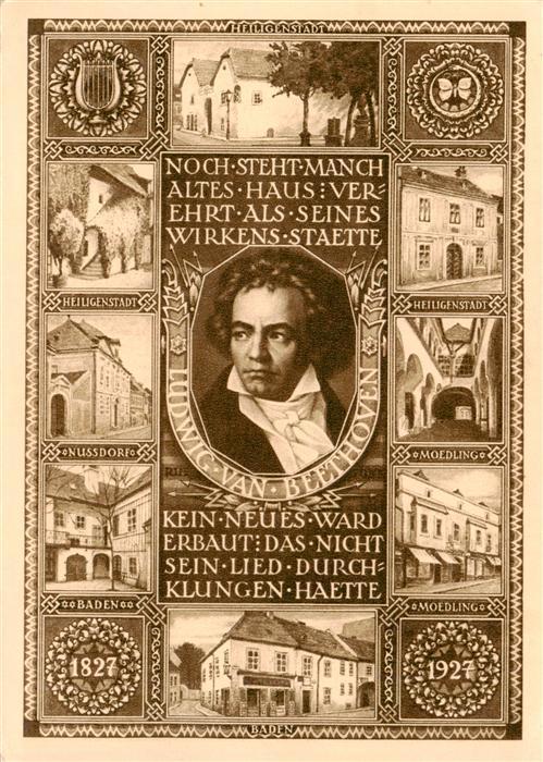 Beethoven Noch steht Manch altes Haus