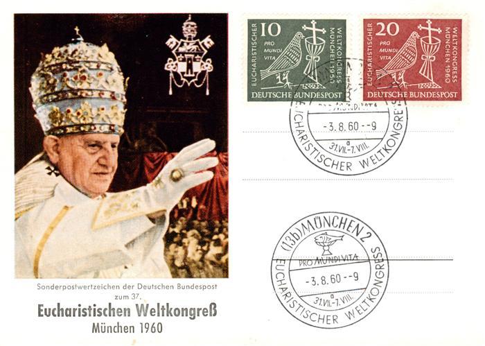 Papst Pope Pape Weltkongress Muenchen