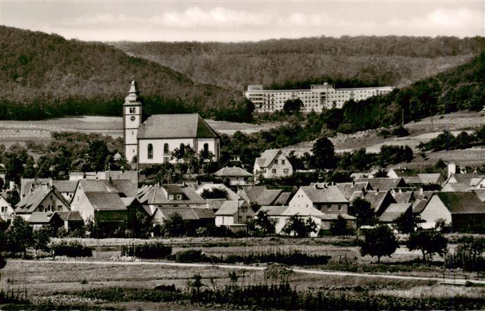 Sandbach  Odenwald Panorama mit Ernst Ludwig Heilstaette