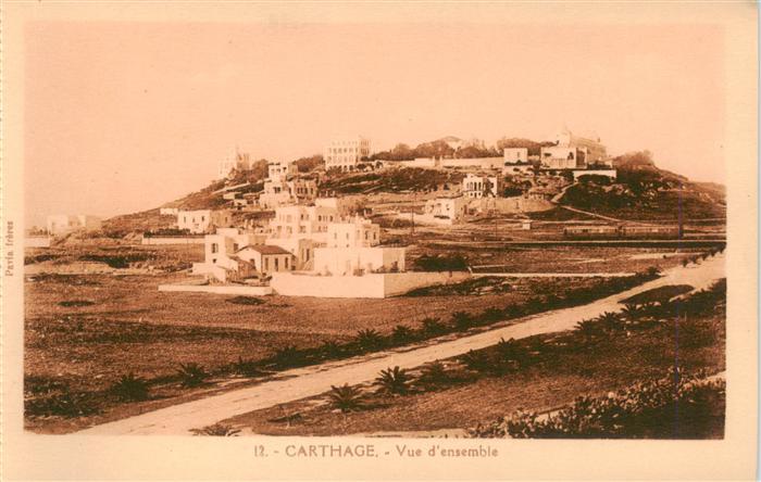 Carthage  Karthago Carthago Tunesie Vue d ensemble
