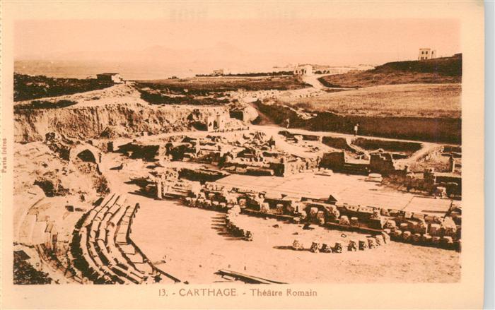 Carthage  Karthago Carthago Tunesie Theatre Romain