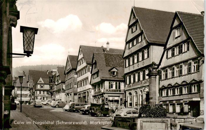 Calw Schwarzwald BW Marktplatz