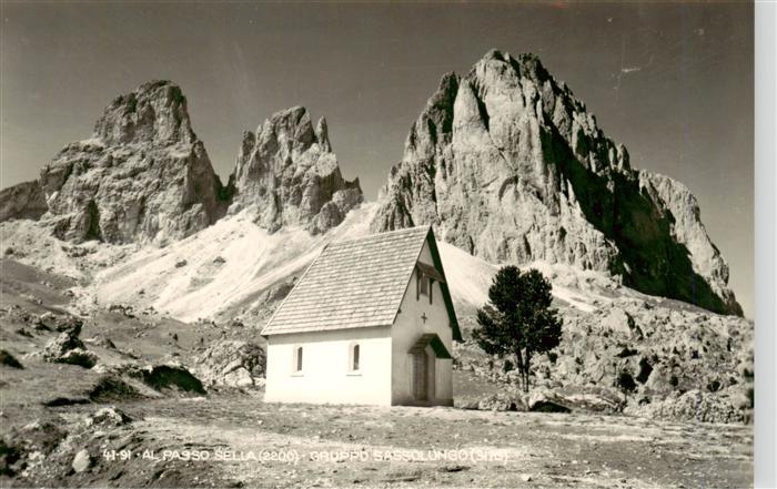Passo Sella Selva Val Gardena IT Kapelle