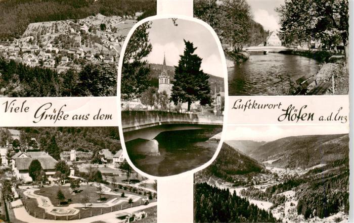 Hoefen  Enz Teilansichten Enzpartien