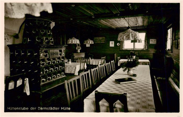 Ruhestein Baiersbronn BW Darmstaedter Huette Huettenstube
