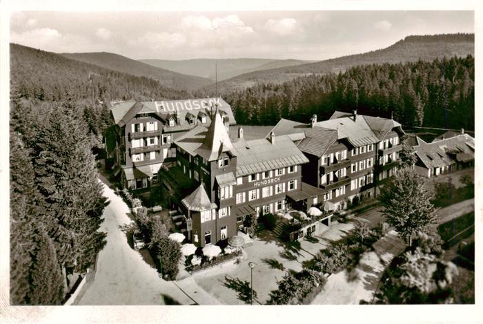 Hundseck Buehl Kurhaus Hundseck Fliegeraufnahme