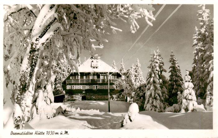 Seebach Ottenhoefen Schwarzwald Darmstaedter Huette