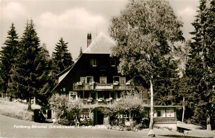 Baerental Feldberg Gasthof Adler