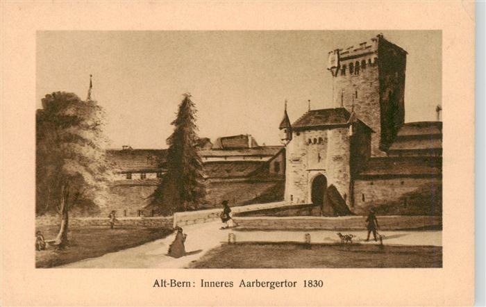Alt Bern Inneres Aarbergertor 1830