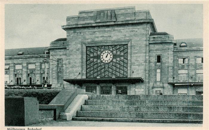 Muelhausen Elsass Bahnhof