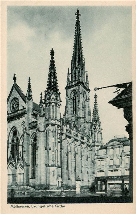 Muelhausen Elsass Ev Kirche