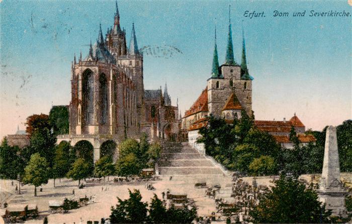 ERFURT  CITY Dom und Severikirche