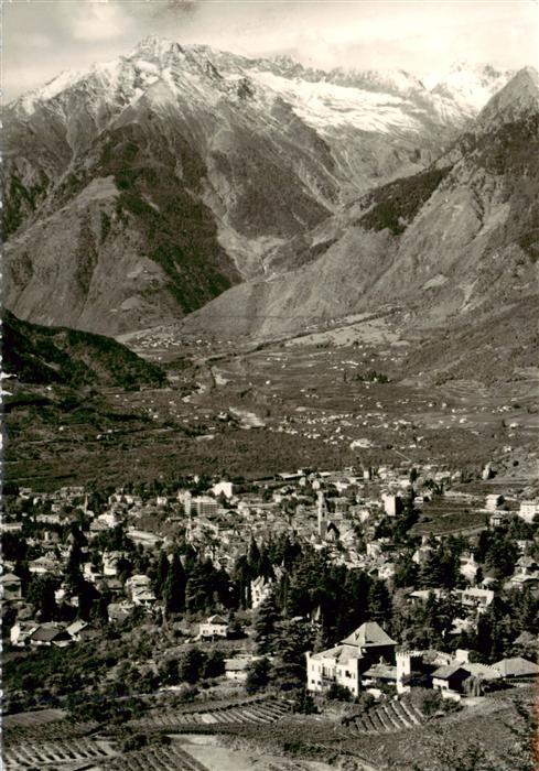 Merano Meran IT Fliegeraufnahme