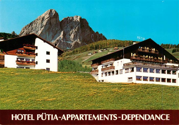 Antermoia 1515m Dolomiti IT Hotel Puetia Appartements Dependance