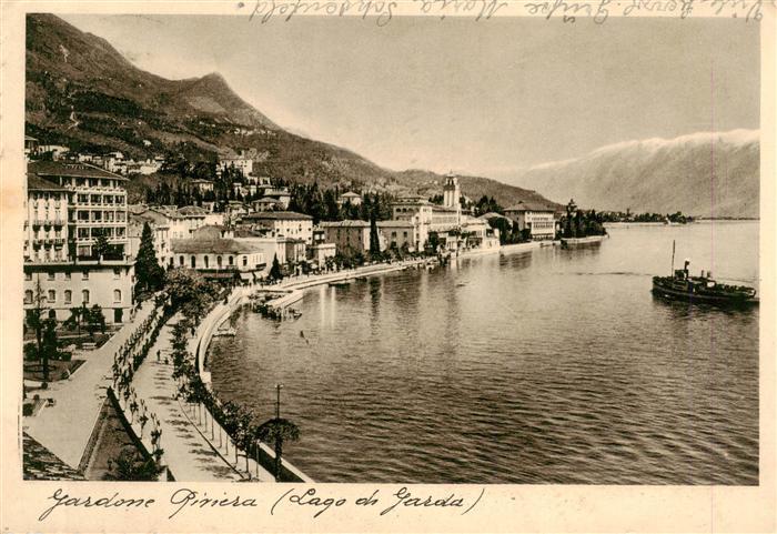 Gardone Riviera di Garda IT Panorama
