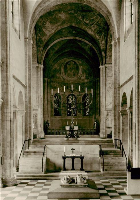 BRAUNSCHWEIG  CITY Dom St Blesil Grabmal Heinrich des Loewen Marienaltar Bronzel