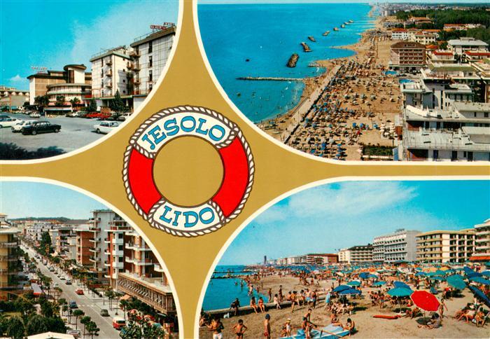 Jesolo Lido IT Ortsansichten Strandpartien