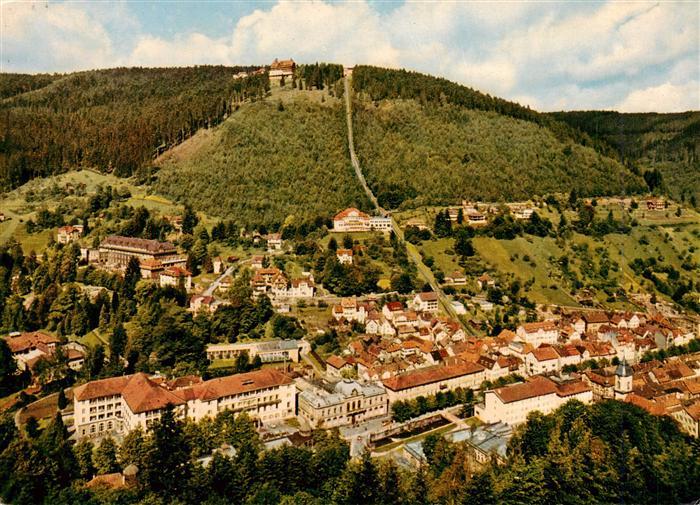 Wildbad Schwarzwald Fliegeraufnahme