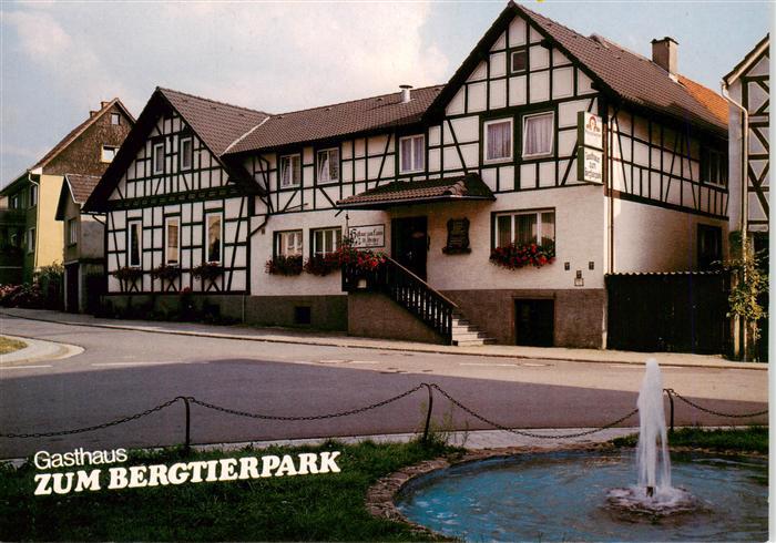 Erlenbach  Fuerth Gasthaus Zum Bergtierpark