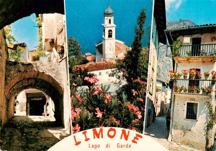 Limone sul Garda IT Motive Altstadt Gasse Kirche
