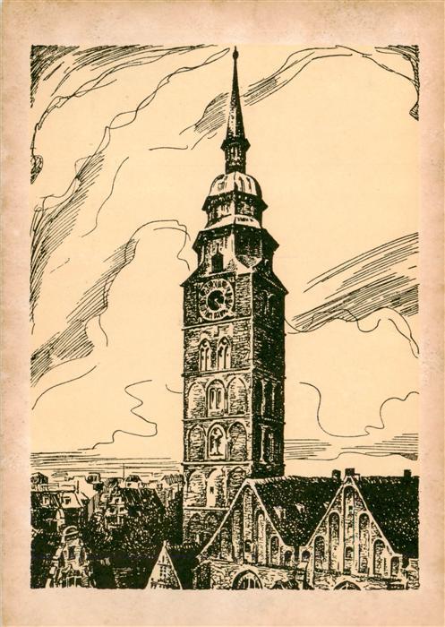BREMEN  CITY Zeichnung