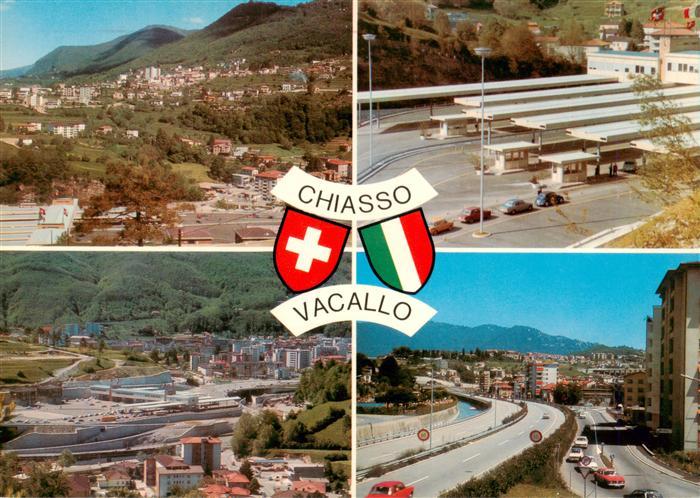 Chiasso TI mit Vacallo Teilansichten