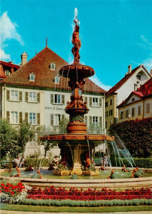 La Chaux-de-Fonds NE Fontaine monumentale