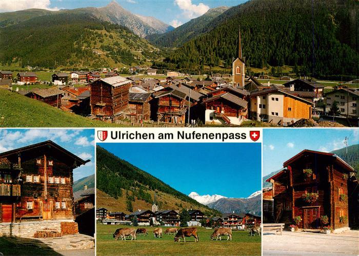 Ulrichen Nufenenpass VS Panorama Teilansichten