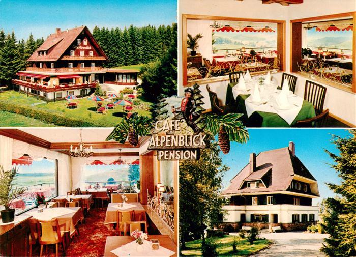 Saig Schwarzwald Cafe Alpenblick Gastraeume