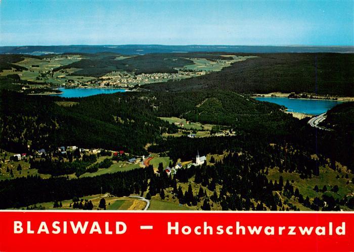 Blasiwald Schluchsee Hochschwarzwald BW Fliegeraufnahme