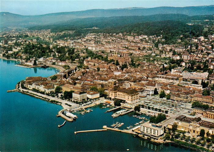 Neuchatel NE Fliegeraufnahme