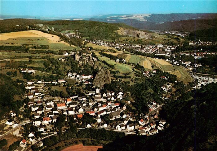 Kallenfels Fliegeraufnahme mit Kirner Dolomiten