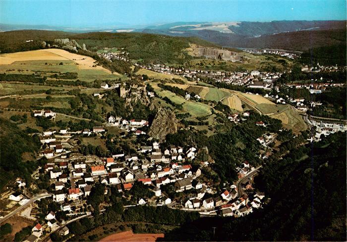 Kallenfels Fliegeraufnahme mit Kirner Dolomiten