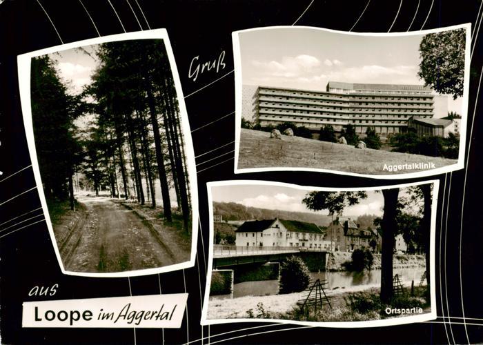 Loope Aggertalklinik Ortspartie Waldweg
