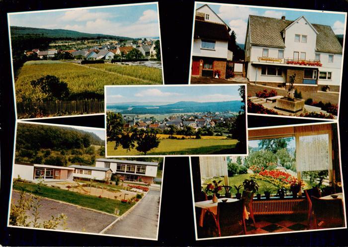 Frohnhausen Battenberg Panorama Gasthaus Pension Zur Krone Gastraum