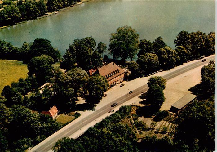 Holsteinische Schweiz Edebergsee mit Fegetasche Fliegeraufnahme
