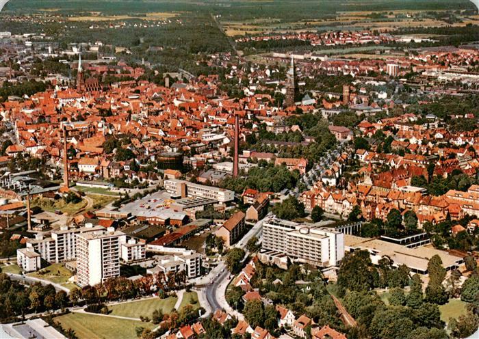 LueNEBURG CITY Fliegeraufnahme