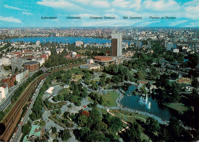 HAMBURG  CITY Panorama Blick vom Fernsehturm