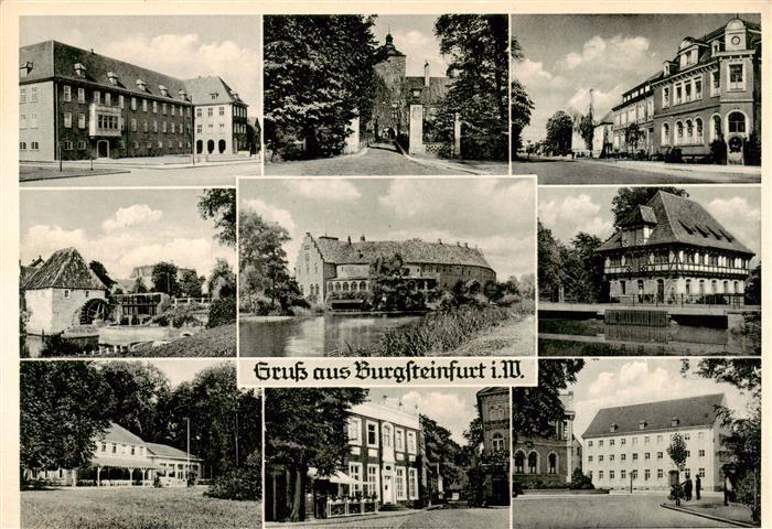 Burgsteinfurt Orts und Teilansichten