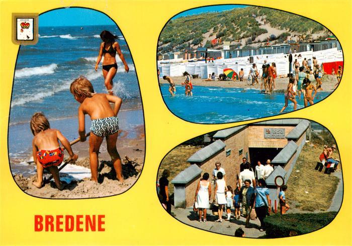Bredene-aan-Zee Belgie Strandpartien Unterfuehrung