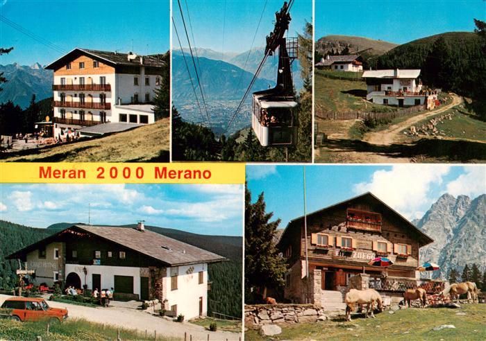 Meran Merano IT Teilansichten Seilbahn