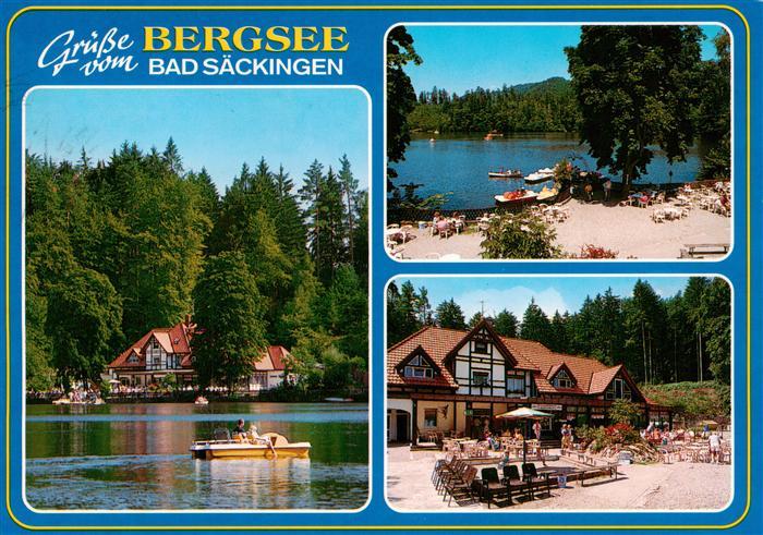 Bad Saeckingen Hochrhein Thermal Mineral Heilbad Trompeterstadt Bergsee Terrasse