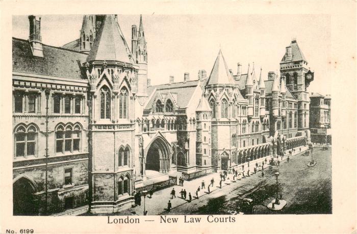 London  UK New Law Courts