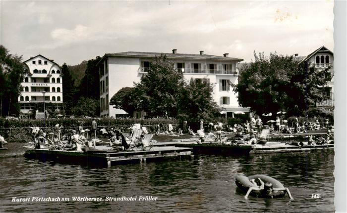 Poertschach Woerthersee Strandhotel Prueller