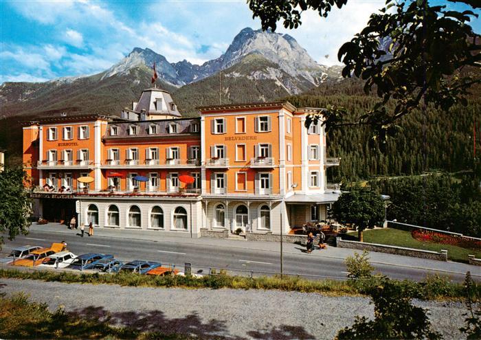 Bad Scuol Kurhotel Belvedere