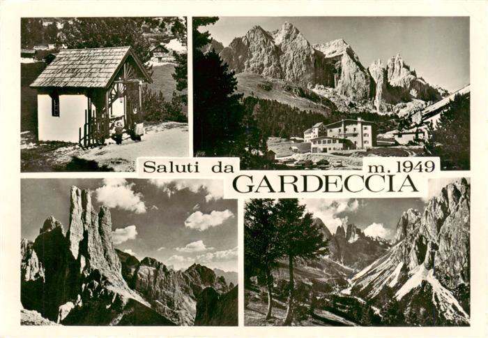Dolomiti  Dolomiten IT Rifugio Gardeccia Teilansichten