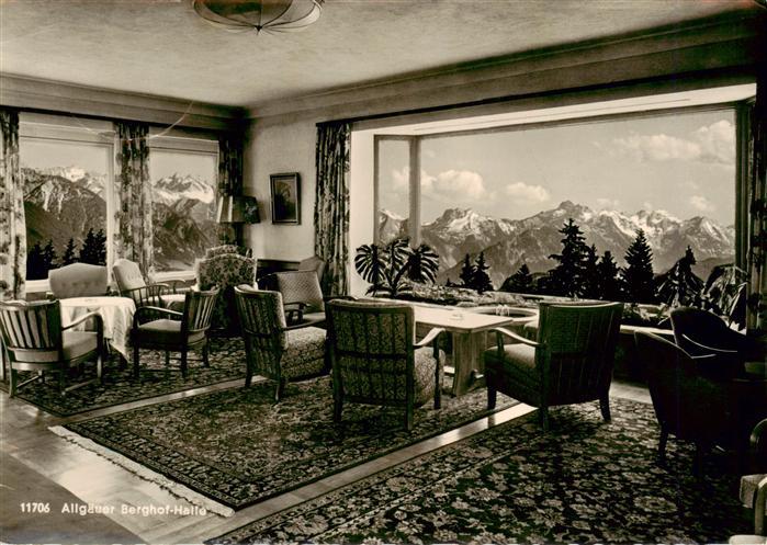Sonthofen  Oberallgaeu Kur und Sporthotel Allgaeuer Berghof Halle
