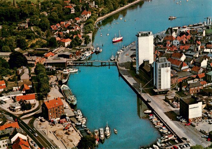 Eckernfoerde Ostseebad Fliegeraufnahme